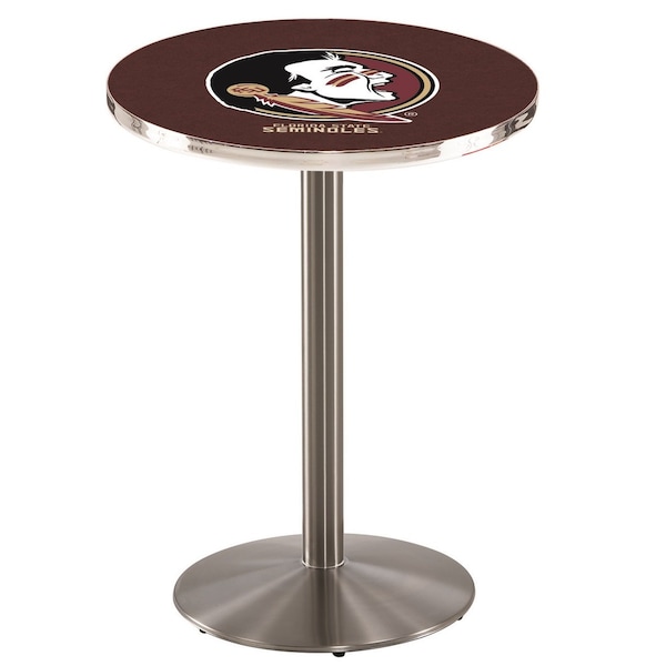 42" Stainless Steel Florida State (Head) Pub Table